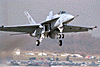 F/A-18E/F Super Hornet landing (Neg#: C35-1406-401)