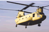 CH-47SD Chinook tandem-rotor helicopter during successful first flight  (Neg#: c7013631)