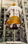 Chandra Intertial Upper Stage booster (Neg#: NASA KSC-99PP-618)