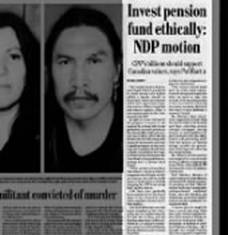 CPP investments in War. NDP inspired by COAT report
