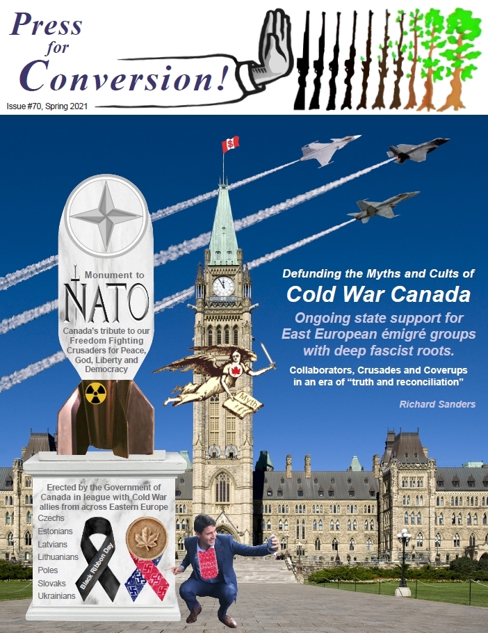 cover image Press for Conversion Issue 70 "Cold War Canada"